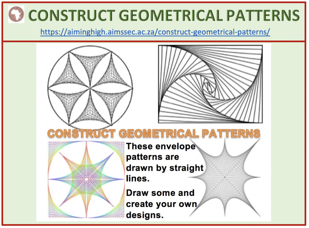Construct Patterns 40.Construct Geometrical Patterns | Aiming High Teacher NetworkAiming ...