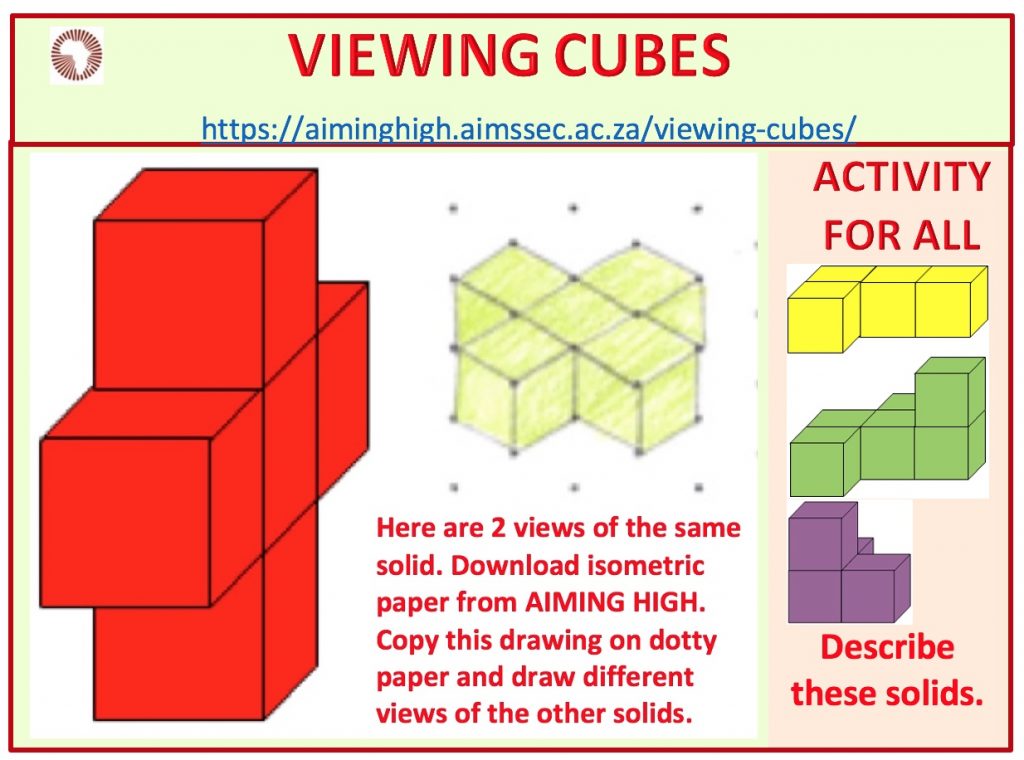 Hight Cube Math Screenshot | Aiming High Teacher NetworkAiming High Teacher Network